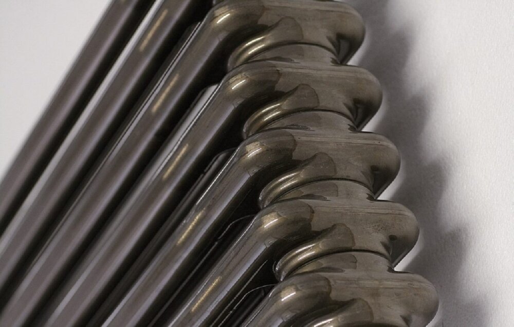 Изображение товара Стальной радиатор Irsap Tesi 6 секций боковое подключение серый Италия