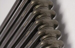 Изображение товара Радиатор стальной Irsap Tesi 21800/06 T30 3/4, боковое подключение, 6 секций, прозрачный лак, RR2180006TRA430N