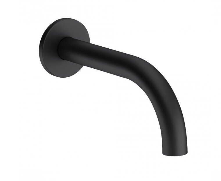 Изображение товара Излив для ванны Kludi Bozz 3850539 16 см, цвет черный матовый