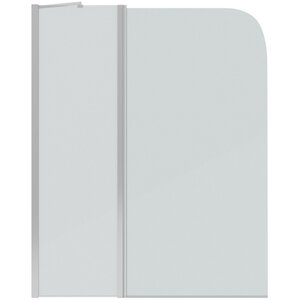 Изображение товара Шторка на ванну Bravat Alfa BG110.5111A 110 x 135 см стекло прозрачное, хром