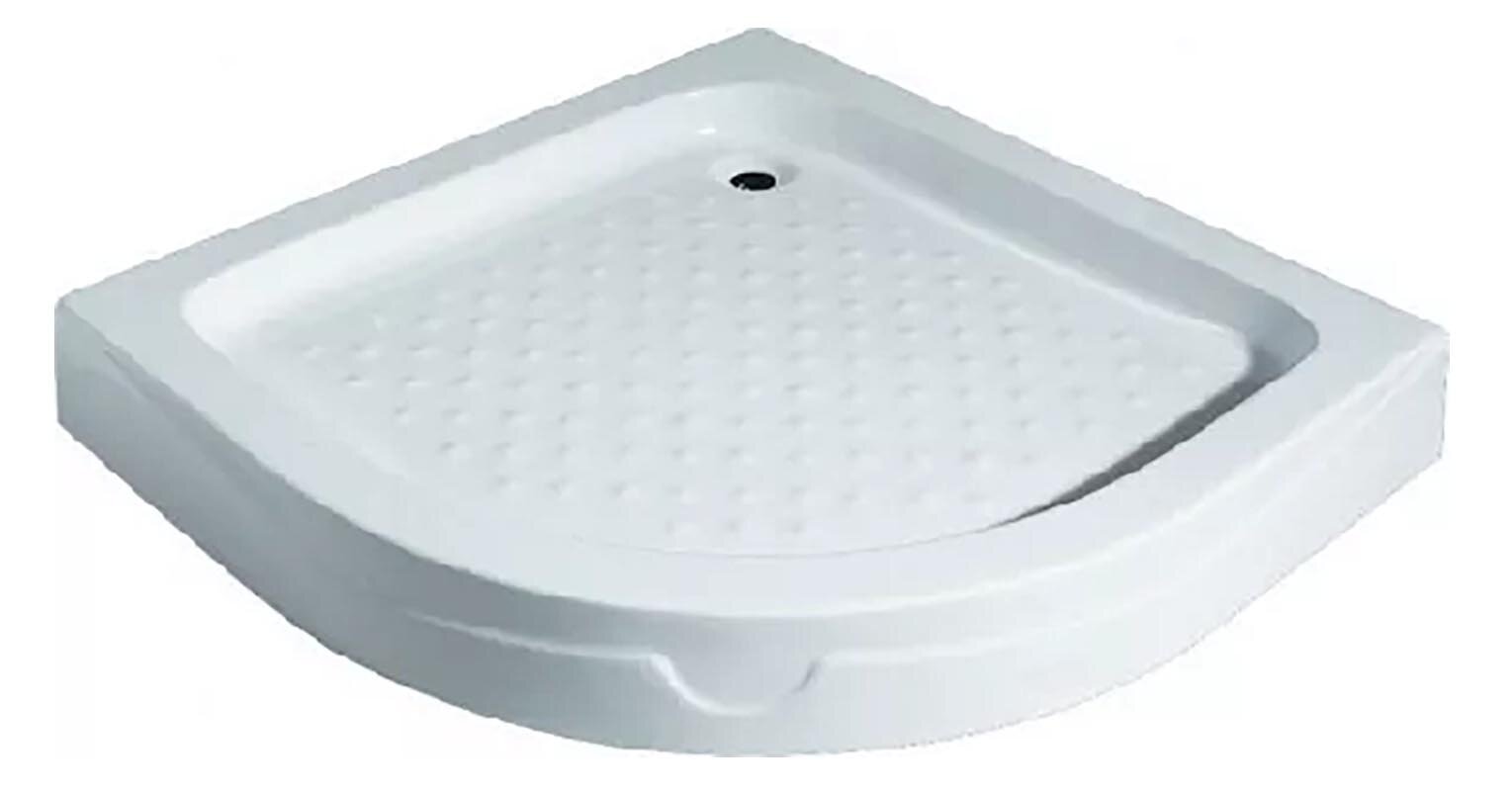 Изображение товара Душевой поддон Bravat Type-R1 P29 90x90 см четверть круга с сифоном и ножками