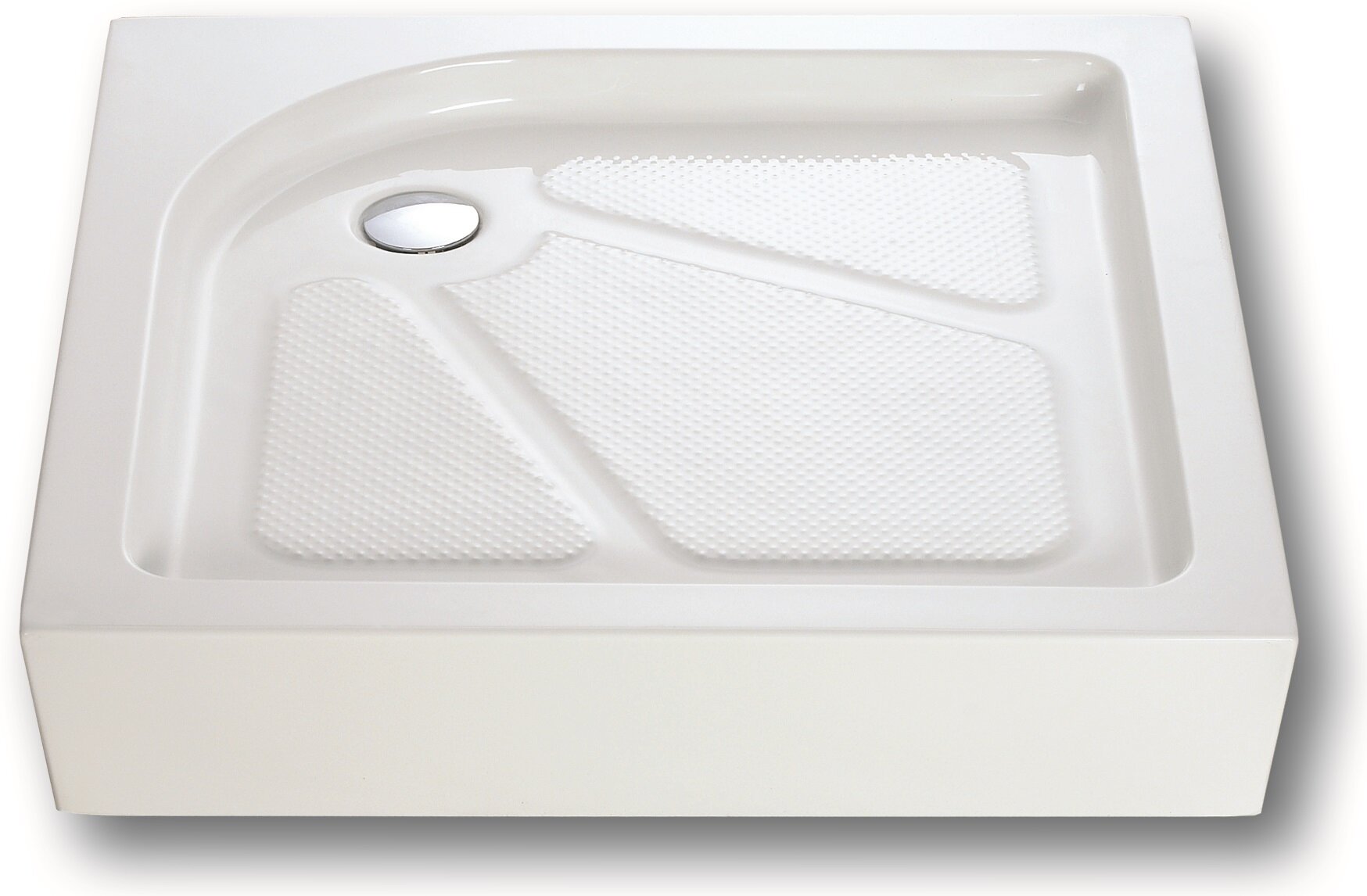 Изображение товара Душевой поддон Bravat Type-S2 P19 90x90 см квадратный с сифоном и ножками