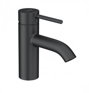 Изображение товара Смеситель Kludi Bozz 382663976 для раковины, донный клапан Push-Open, черный матовый