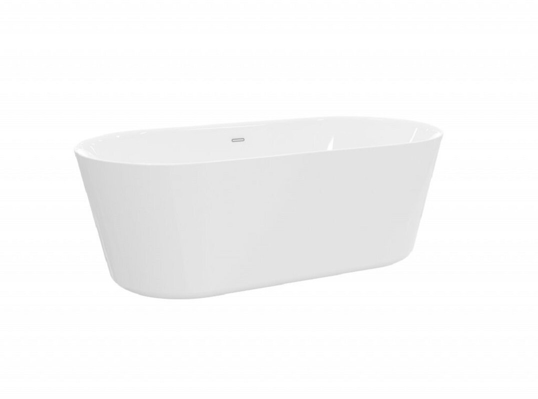 Изображение товара Ванна акриловая BelBagno BB306-1785 180x85 см отдельностоящая белая для ванной комнаты