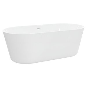 Изображение товара Ванна акриловая BelBagno BB306-1785 180x85 см отдельностоящая белая для ванной комнаты