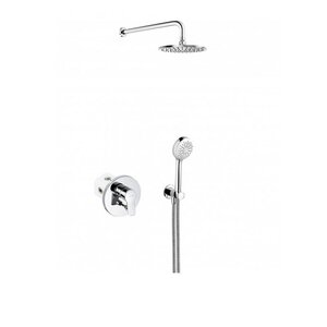 Изображение товара Душевой набор 7 в 1 Kludi Pure&Easy 376400565 встраиваемый, хром