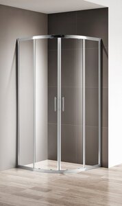 Изображение товара Душевой уголок Cezares MOMENTO-R-2-80-C-Cr, 80 х 80 х 195 см стекло прозрачное