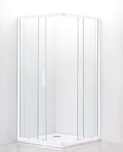 Изображение товара Душевой уголок Cezares Relax RELAX-AH-2-120/80-C-Bi, 120 х 80 см, цвет профиля серый