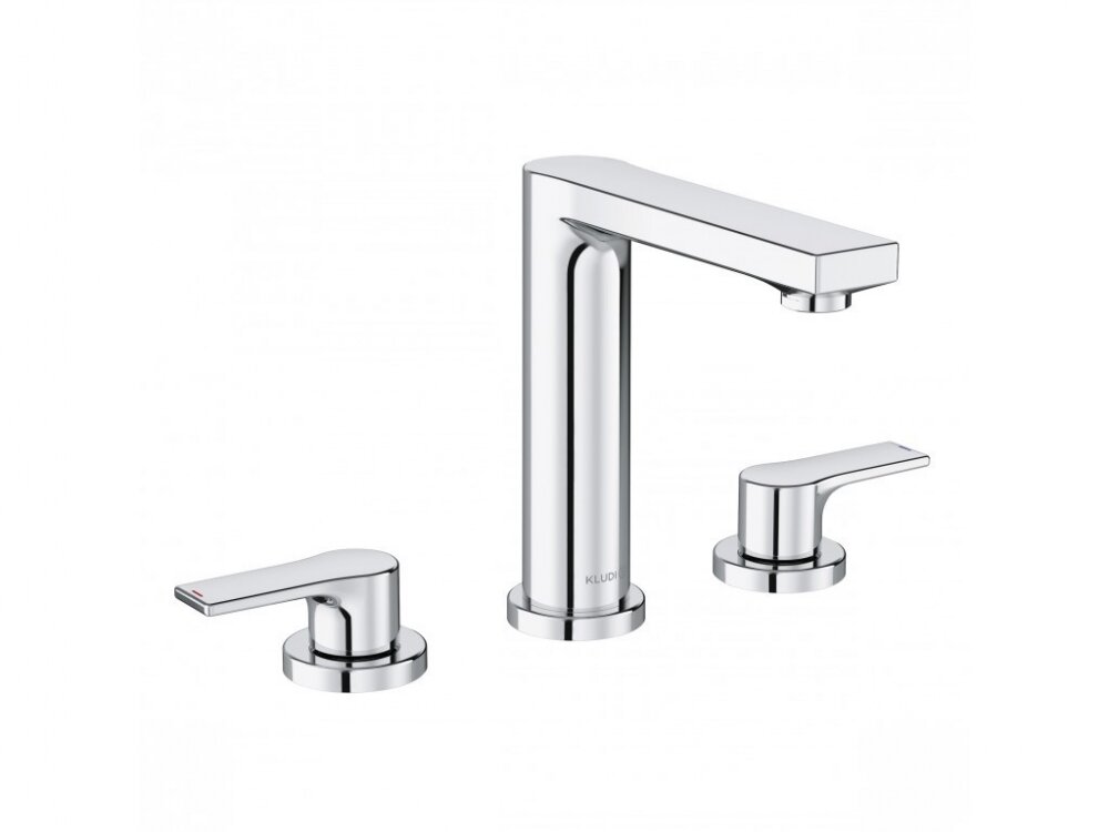 Изображение товара Смеситель для раковины Kludi Zenta Sl 483930565 хром 3 отверстия