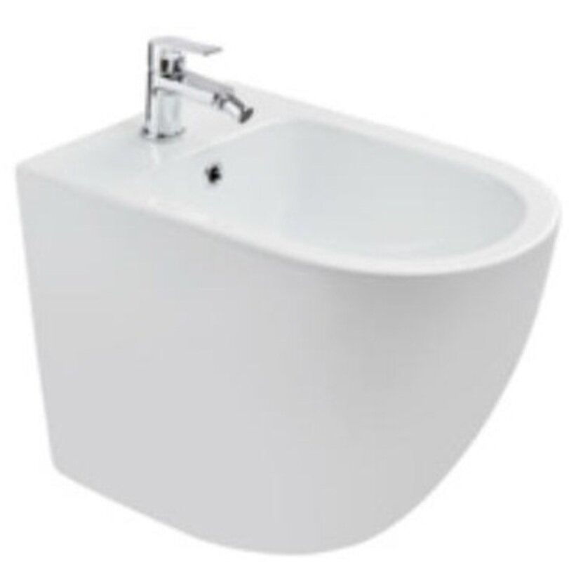 Изображение товара Напольное биде Teka Manacor 117350002 из фарфора, белое, 400x360x580 мм