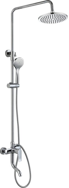 Изображение товара Душевая колонна Bravat Emeralda F6337371CP-A-RUS с смесителем для ванны и душа