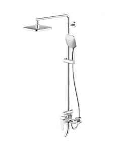 Изображение товара Душевая колонна Bravat Source F6173218CP-A-ENG со смесителем для ванны и душа, хром