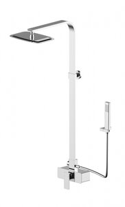 Изображение товара Душевая колонна Bravat Phillis F956101C-A-ENG со смесителем для душа, хром