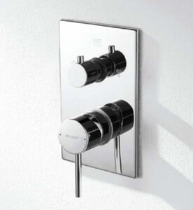 Изображение товара Смеситель Bravat Arc P69193C-2-ENG встраиваемый, функции 2, хром