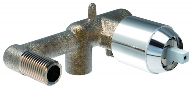 Изображение товара Внутренняя часть смесителя Bravat Gina D968C-ENG хром, Германия