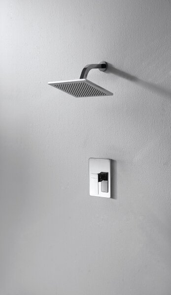 Изображение товара Смеситель Bravat Phillis F856101C-B-ENG встраиваемый, с верхним душем, хром