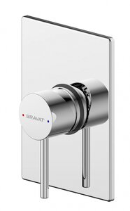 Изображение товара Смеситель Bravat Arc PB86061C-A-ENG встраиваемый, функция 1, хром (внешняя часть)