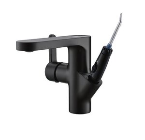 Изображение товара Смеситель Bronze de Luxe Optimal 10188B для раковины с ирригатором, черный