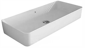 Изображение товара Раковина Sanindusa Sanlife 136749004, 80 x 40 см, накладная