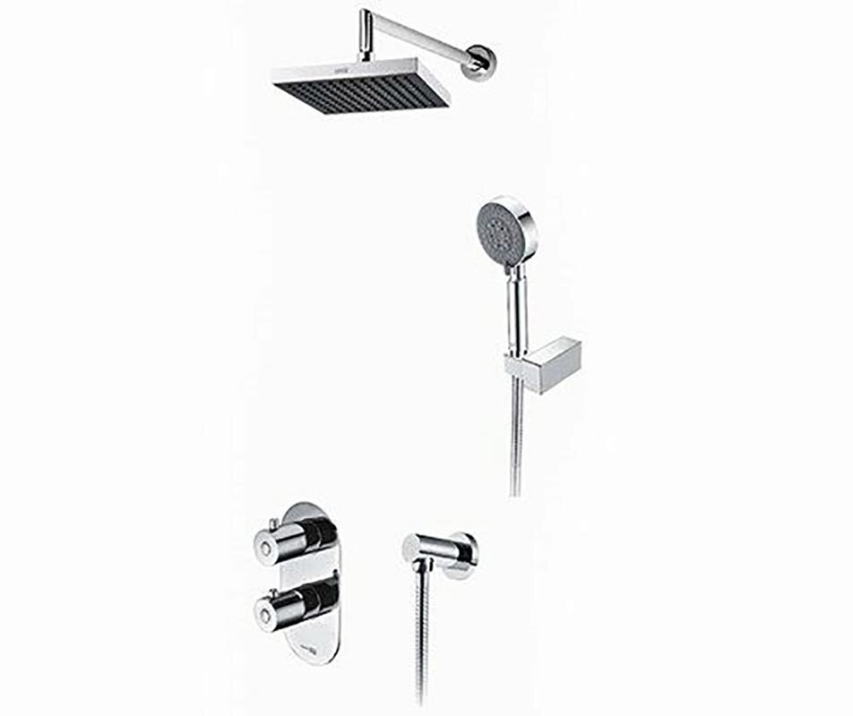 Изображение товара Душевая система WasserKRAFT A16028 Thermo с функциями и стильным дизайном