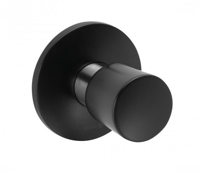 Изображение товара Встроенный вентиль для душа Kludi Balance 528158775 черный матовый Германия