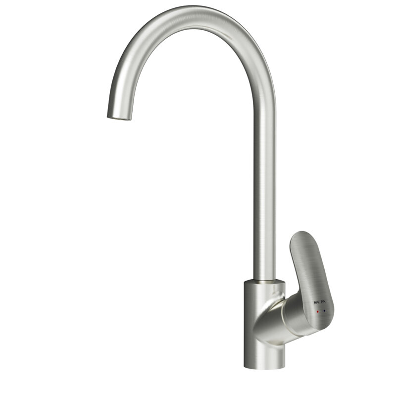 Изображение товара Смеситель Am.Pm Like F8007111 для кухни сатин высококлассный дизайн