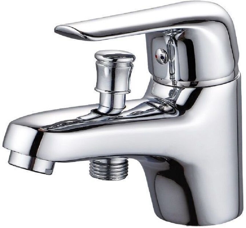 Изображение товара Смеситель Aquanet Pragmatic AF430-61С на борт ванны хром один рычаг