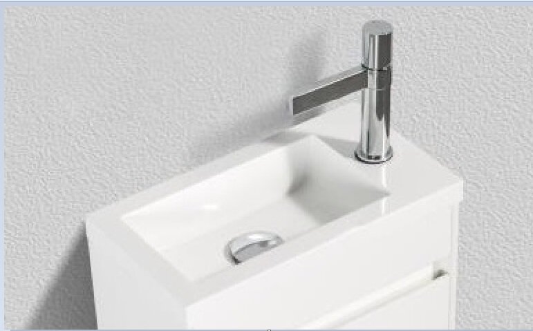 Изображение товара Раковина BelBagno, 40 см, искусственный мрамор, BB-400-PM-LVB