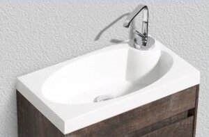 Изображение товара Раковина BelBagno, 46 см, искусственный мрамор, BB-460-PM-LVB