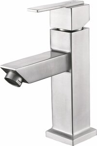 Изображение товара Смеситель Aquanet Steel AF213-10S для раковины сатин 5 лет гарантия