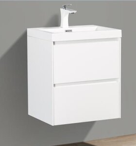 Изображение товара Тумба под раковину BelBagno PIETRA MINI-500-2C-SO-BL 50 см, Bianco Lucido