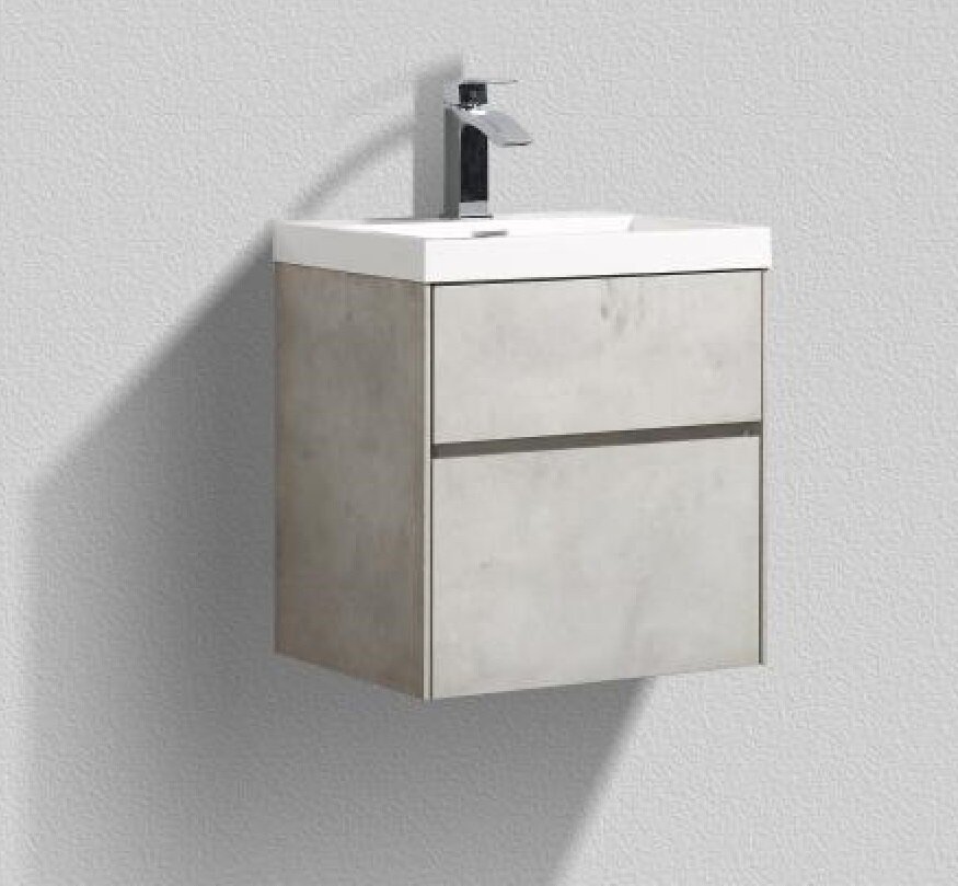 Изображение товара Тумба под раковину BelBagno Pietra Mini 50 см серый влагостойкий МДФ