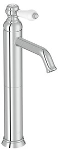 Изображение товара Смеситель Jacob Delafon Louise для раковины, высокий, без донного клапана, хром, E24361-CP