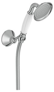 Изображение товара Душевой гарнитур Jacob Delafon Louise E24365-CP, хром/белый