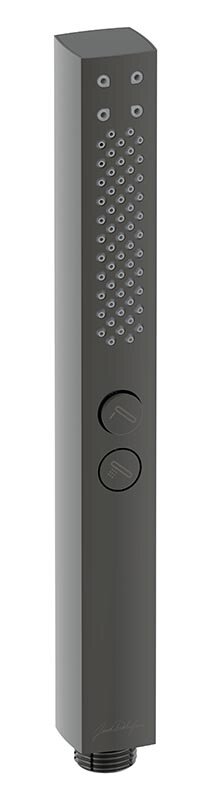 Изображение товара Душевая лейка Jacob Delafon Shift+ E21336-TT прямоугольная титан 2 режима