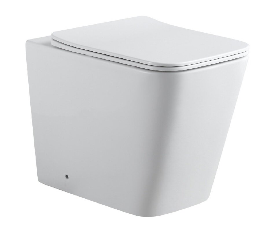 Изображение товара Приставной безободковый унитаз Aquanet Tavr 2.0 F LX-1908 с системой каскадного смыва