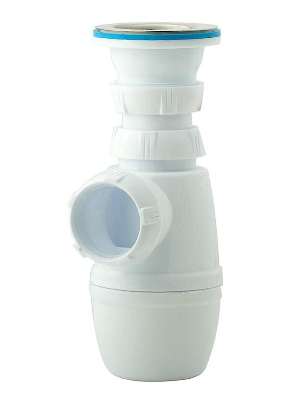 Изображение товара Выпуск и сифон для раковины АниПласт хром Эстет ФР-00001960