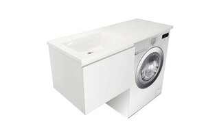 Изображение товара Тумба под раковину Эстет Dallas Luxe ФР-00002305, 1 ящик, 49,8 x 47,6 см, подвесная