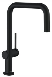 Изображение товара Смеситель для кухонной мойки Hansgrohe Talis, 72844670, черный матовый