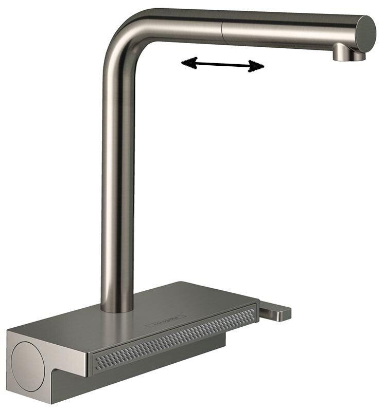 Изображение товара Смеситель для кухонной мойки Hansgrohe Aquno Select с вытяжным изливом