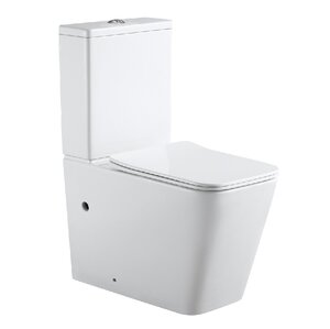 Изображение товара Напольный безободковый унитаз Aquanet Tavr 2.0 C1 LX-2905 (243542), с бачком C2 (243543), крышка микролифт Slimseat, цвет белый