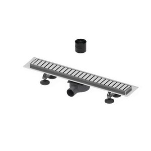 Изображение товара Комплект TECE TECElinus 15100079, 70 см, для монтажа дренажного канала с решеткой straight с мембраной, хром матовый