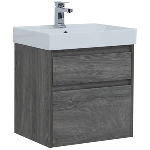 Изображение товара Тумба под раковину Aquanet Nova Lite 242577, 60 см, 2 ящика, цвет дуб рошелье