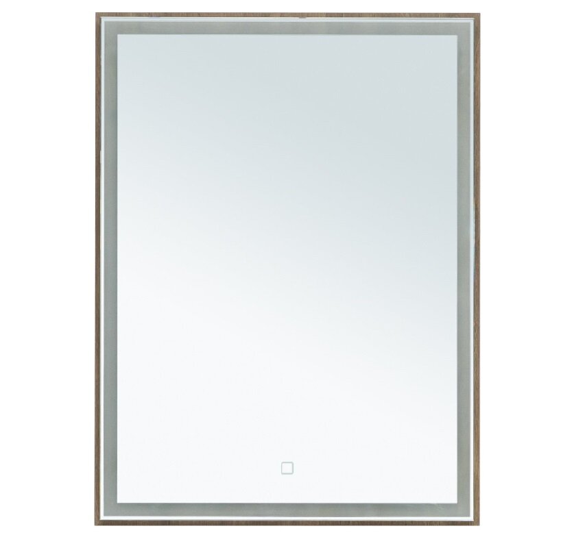Изображение товара Зеркало Aquanet Nova Lite 00249510, 60 см, с LED подсветкой, цвет дуб рустикальный