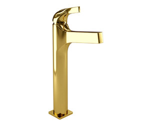 Изображение товара Смеситель WasserKRAFT Sauer 7103H для раковины глянцевое золото