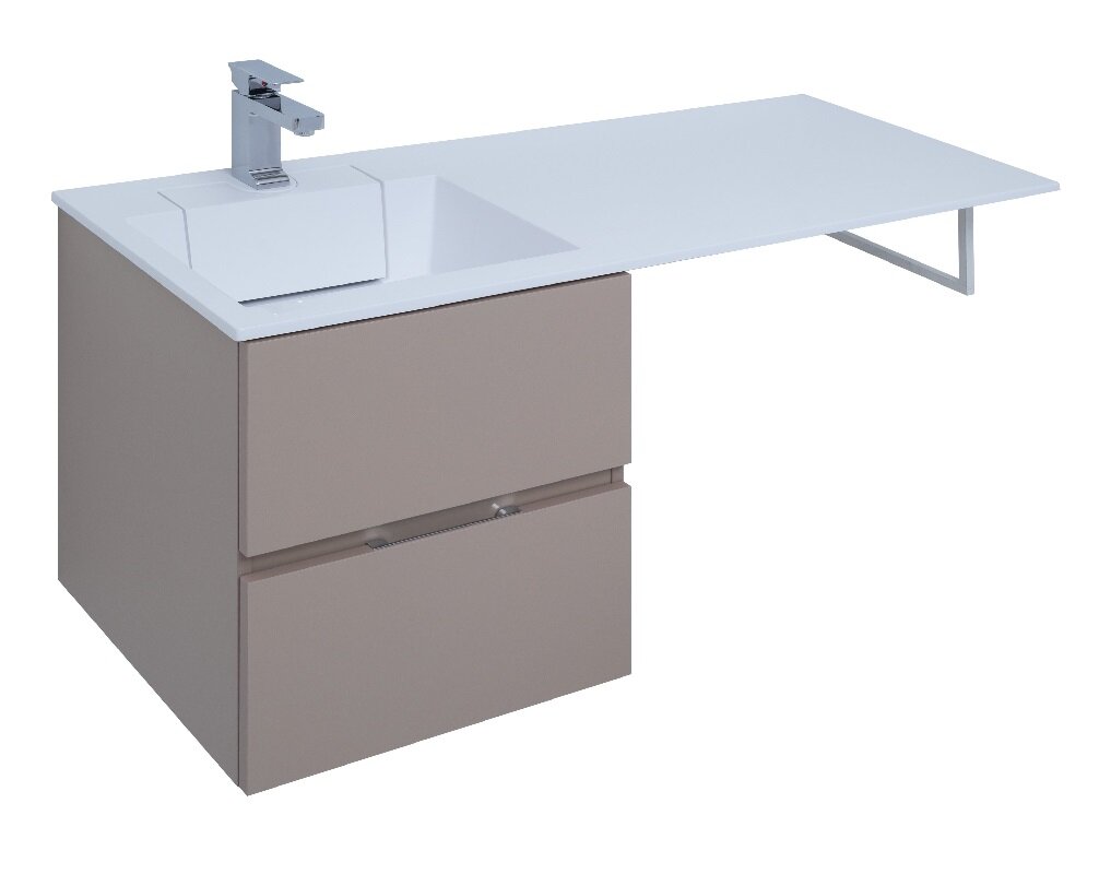 Изображение товара Тумба под раковину Aquanet Алвита 48 00243661, цвет капучино