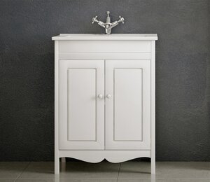 Изображение товара Тумба под раковину Corozo Блюз 65 SD-00000030, 65 см, напольная, белая