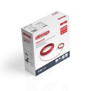 Изображение товара Теплый пол AC Electric Master Cable ACMC 2-18-1000: площадь обогрева 5,0 - 5,5 - 6,5 - 6,7 кв.м., длина 55 м., мощность 1000 Вт