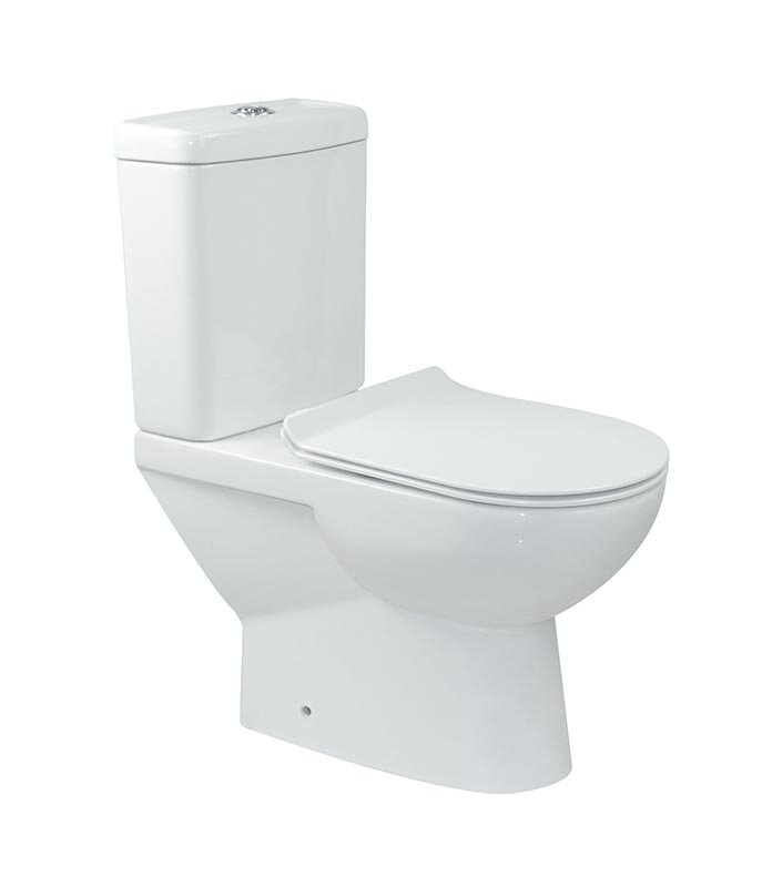 Изображение товара Напольный унитаз BelBagno Ricco BB275CPR с бачком BB275T