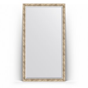 Изображение товара Зеркало в багетной раме Evoform Exclusive Floor BY 6144, 108 x 198 см, прованс с плетением